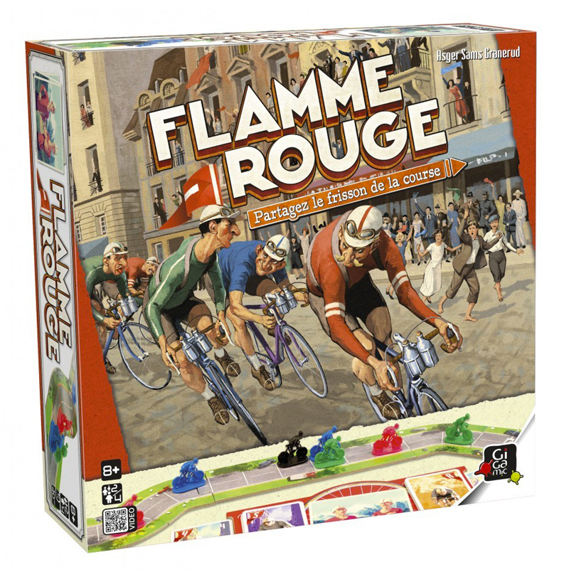 Flamme rouge, boite