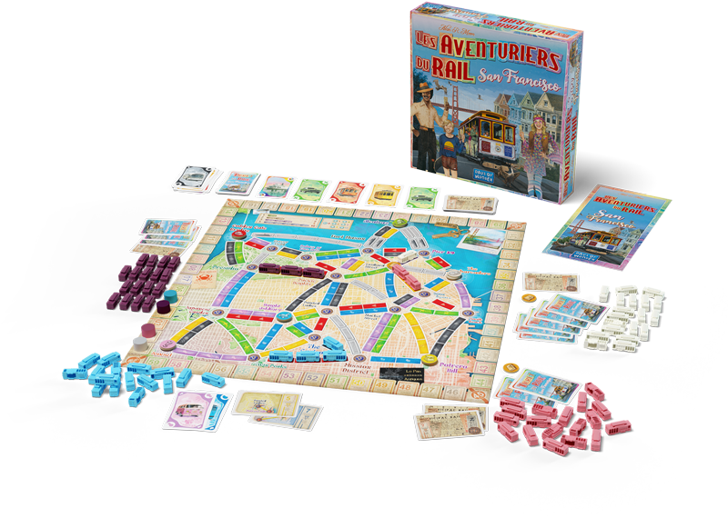 Les aventuriers du rail : San Francisco