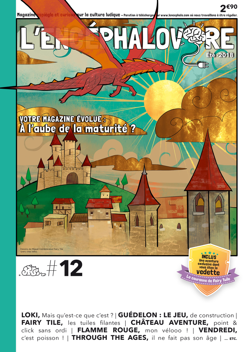 L’Encéphalovore 12, magazine de jeux de société, est disponible !